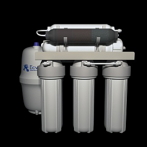 Обратный осмос Ecvols RO-55M, 6 ступеней очистки, минерализатор, без помпы, бак 10л,200 л/сутки