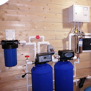 Система очистки воды PREMIUM 10-10 (auto), Потребители, до 4 человек, сброс 200л