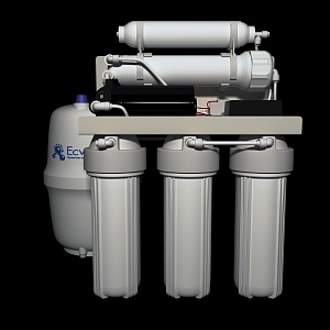 Обратный осмос Ecvols RO-55P, 5 ступеней очистки, помпа, бак 10л