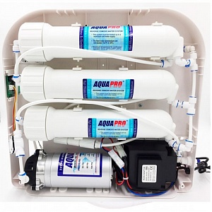 Обратный осмос Aquapro AQB-600-DF WaterBox, 90 л/час или 2160 л/сут