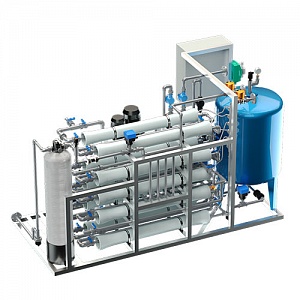 Система обратного осмоса Ecvols DPRO-1,0 двухступенчатая (дистиллятор), 1000 л/час или 24 м3/сут