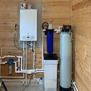 Комплексная система очистки воды AQUACHIP-B+ 1054 (auto), Потребители: до 4 чел., сброс 200л